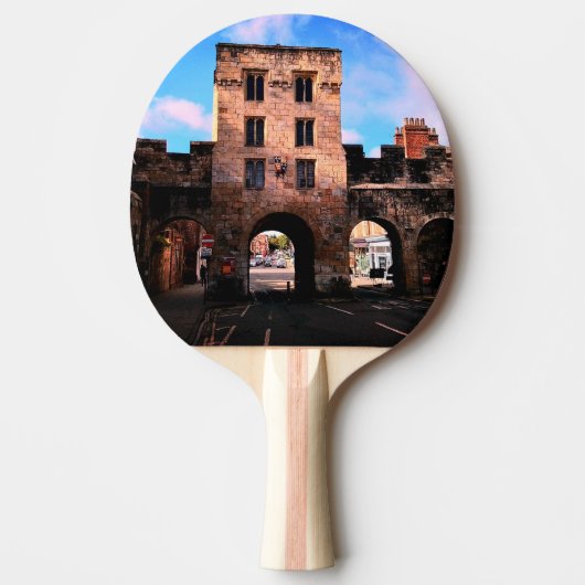 通り抜ける、ニューヨーク市 卓球ラケット (正面)