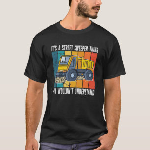 通り掃除機。通りスイーパー Tシャツ