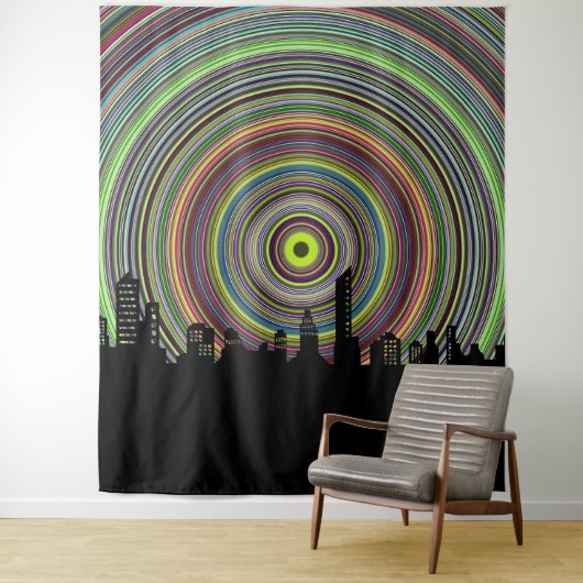 通り景観のタペストリー タペストリー (インサイチュ)