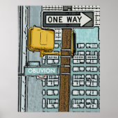 通り標識 ポスター (正面)