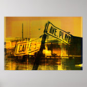 通り標識 ポスター (正面)