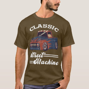 通り機クラシック用ピックアップトラカスタムック改造 Tシャツ