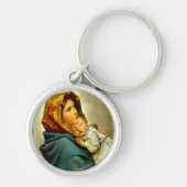 通り母賛美ベビーイエス キーホルダー (正面)