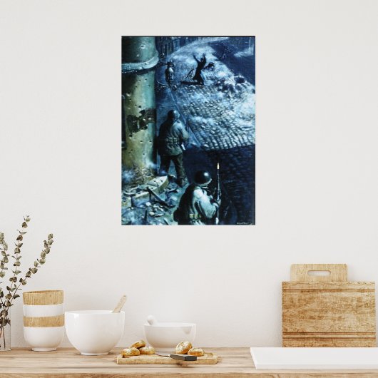 通り火戦 ポスター (キッチン)