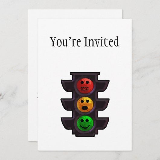 通り灯 招待状 (正面/裏面)