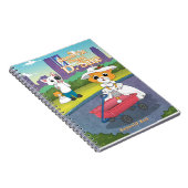 通り猫のD. Sire Spiralノート ノートブック (右側)