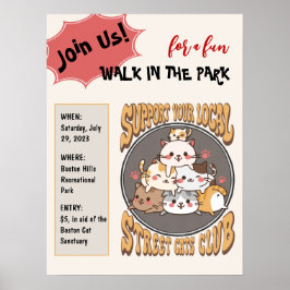 通り猫クラブカスタムポスター ポスター