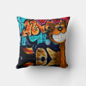 通り猫 クッション (裏面)