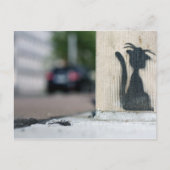 通り猫 ポストカード (正面)