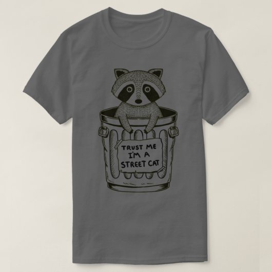 通り猫 Tシャツ (デザイン正面)