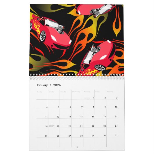 通り競争 カレンダー (1月 2026)