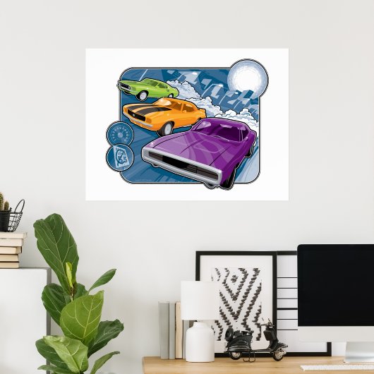 通り競争 ポスター (ホームオフィス)