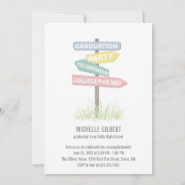 通り符号勾配パーティー 招待状