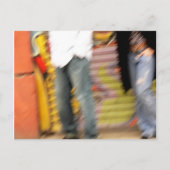 通り絵を描 ポストカード (正面)