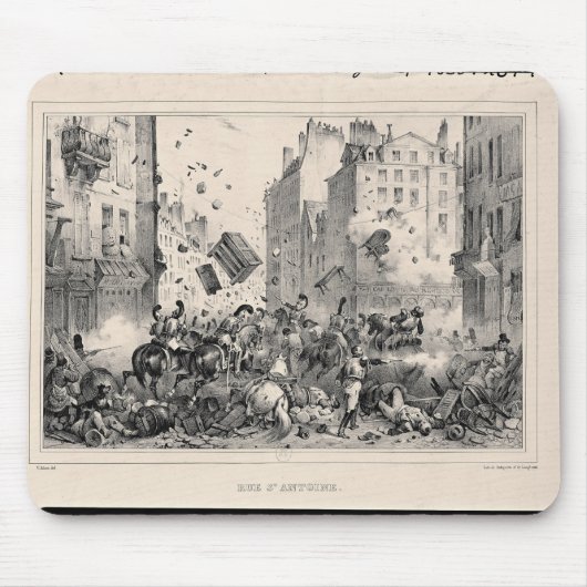 通り聖者アントワーヌ マウスパッド (正面)