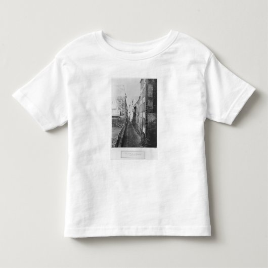 通り聖者ニコラスDUChardonnet トドラーTシャツ (正面)