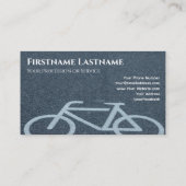 通り自転車修理店用自転車バイク修理 名刺 (裏面)