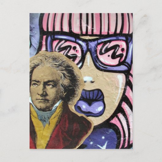 通り芸術構成 ポストカード (正面)