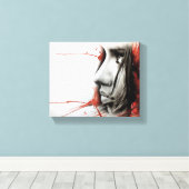 通り芸術 キャンバスプリント (インサイチュ (ウッドフロア))