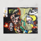 通り芸術 ポストカード (正面)