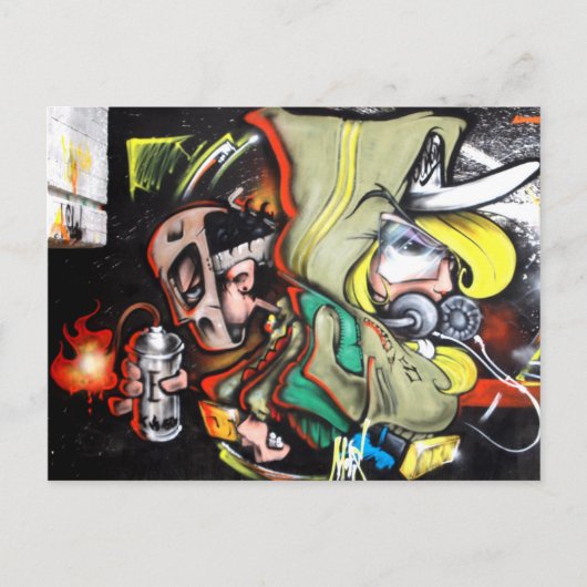 通り芸術 ポストカード (正面)