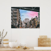 通り表示 ポスター (キッチン)