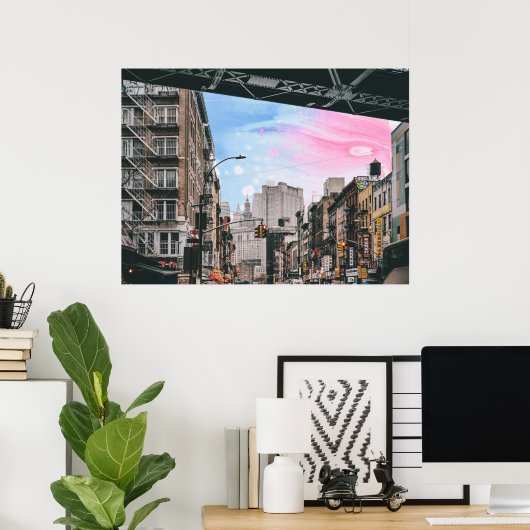 通り表示 ポスター (ホームオフィス)