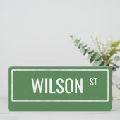 通り記号(名前をカスタムする) 招待状 (スタンド正面)