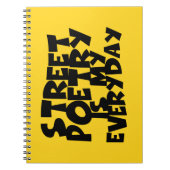 通り詩は私の日常だ ノートブック (正面)