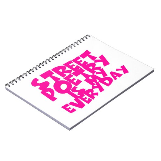 通り詩は私の日常だ ノートブック (左側)