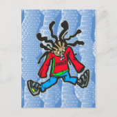 通り踊り人形 ポストカード (正面)