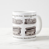 通り車1876ジャンボマグカップ用ボールドウィン蒸気モーター ジャンボコーヒーマグカップ (正面右)