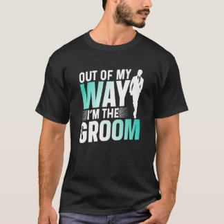 通り過ぎろ、俺は新郎だ！独身最後の夜の名言 Tシャツ