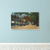 通り部のメインビュー キャンバスプリント (インサイチュ (ウッドフロア))