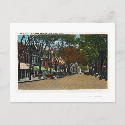 通り部のメインビュー ポストカード (正面)