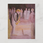 通り音楽 ポストカード (正面)