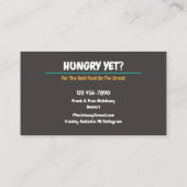 通り食品トラック 名刺 (裏面)