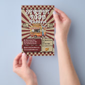 通り食品フェスティバル促進 チラシ (ハンドル)