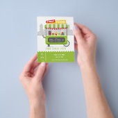 通り食品 チラシ (手)