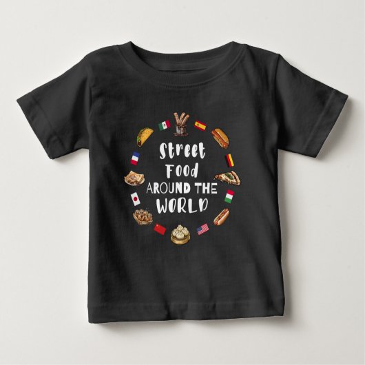 通り食品 ベビーTシャツ (正面)
