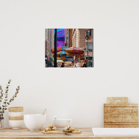 通り食品 ポスター (キッチン)