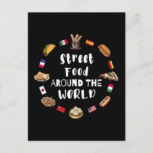 通り食品 ポストカード (正面)