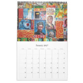 通り2025 カレンダー (1月 2027)