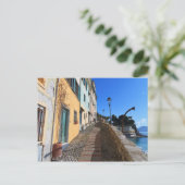通り，イタリア，リグーリア， Bogliasco ポストカード (スタンド正面)