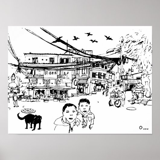 通り・オブ・カトマンズ ポスター (正面)