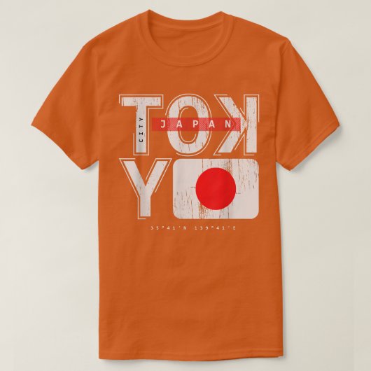 通り・オブ・トーキョージャパンLights Va Tシャツ (デザイン正面)