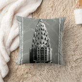 通り・オブ・ニューヨークとエンパイア・ステート・建物 クッション (ブランケット)