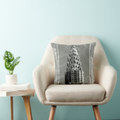 通り・オブ・ニューヨークとエンパイア・ステート・建物 クッション (椅子)