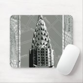 通り・オブ・ニューヨークとエンパイア・ステート・建物 マウスパッド (マウス)
