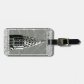 通り・オブ・ニューヨークとエンパイア・ステート・建物 ラゲッジタグ (正面横)